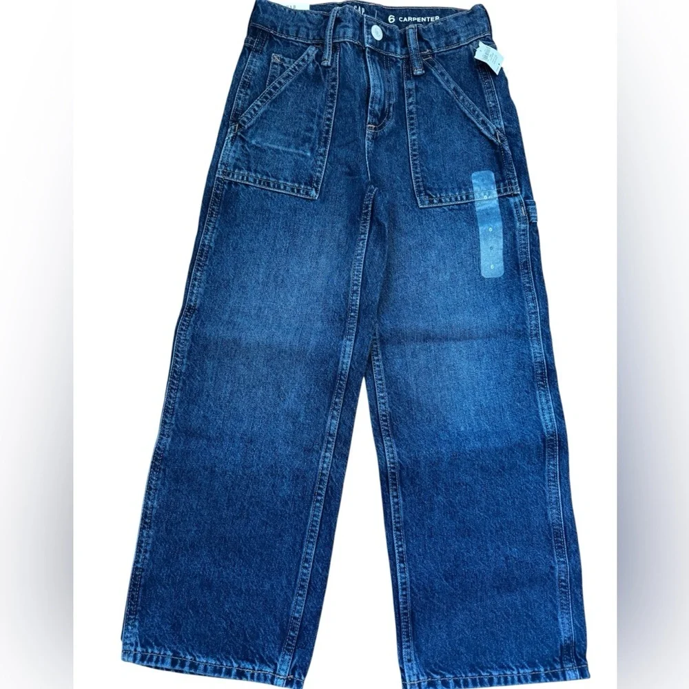 GAP Kids Dark Blue Carpenter Jeans